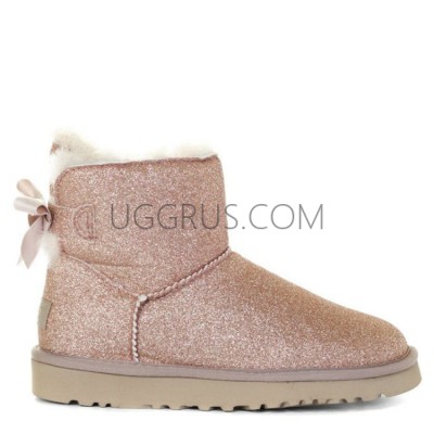 Bailey Bow Sparkle Mini Gold