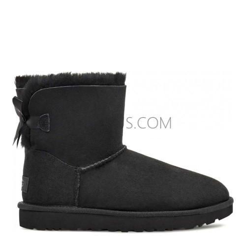Bailey Bow Mini Medallion Black