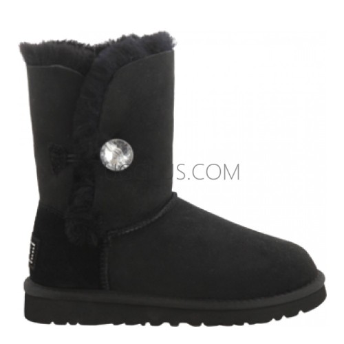Bailey Button Bling Black