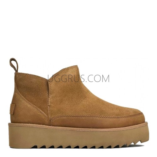 Alina Platform Chestnut