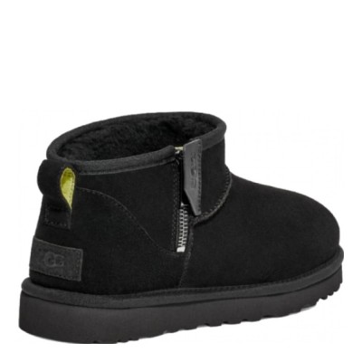 Mens Classic Ultra Mini Zip Boot Black