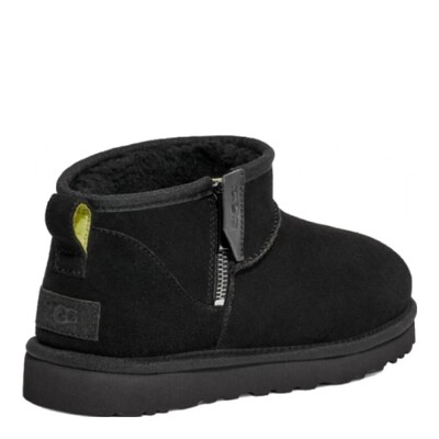 Mens Classic Ultra Mini Zip Boot Black