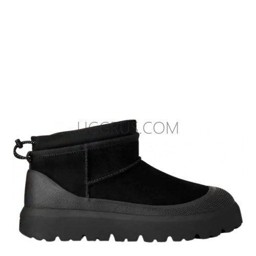 Mens Ultra Mini Hybrid Weather Black