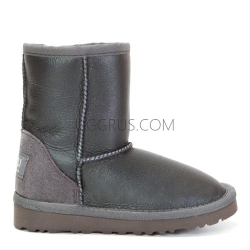 Kids Classic Short Metallic Grey