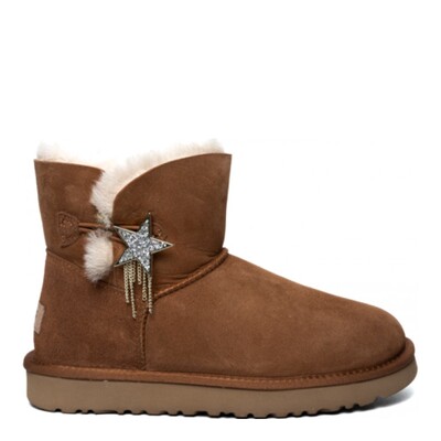 Bailey Button Star Mini Chestnut