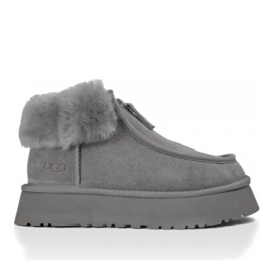 Funkette Platform Boots Grey Violet