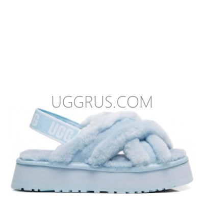 Disco Cross Slide Blue