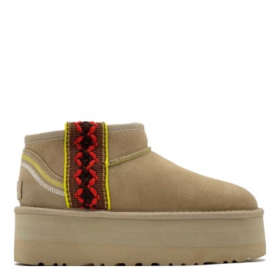 Classic Ultra Mini Braid Platform Sand