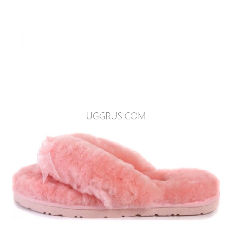 UGG Fluf Fflip Flop Pink