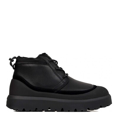 Mens Neumel Hybrid Leather Black