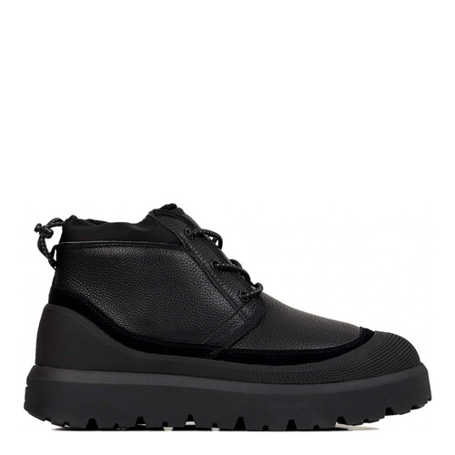 Mens Neumel Hybrid Leather Black