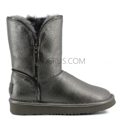 Jimmy Choo Granular Skin Grey