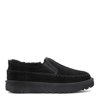 Mens Stitch Slip On Black