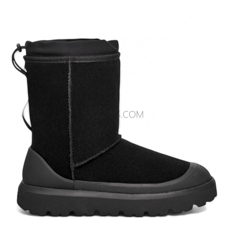 UGG Classic Short Weather Hybrid Black
