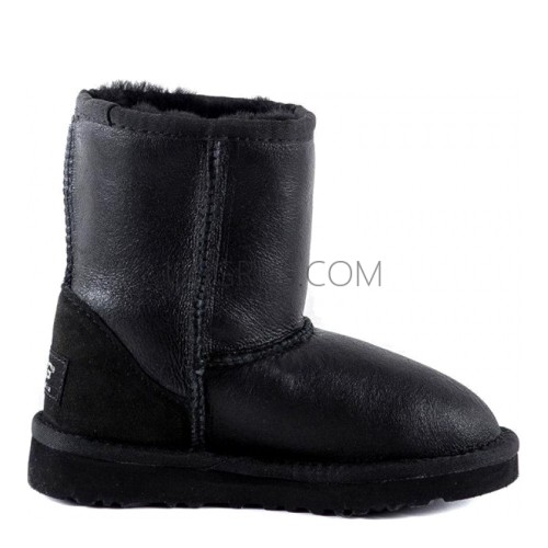 Kids Classic Short Metallic Black