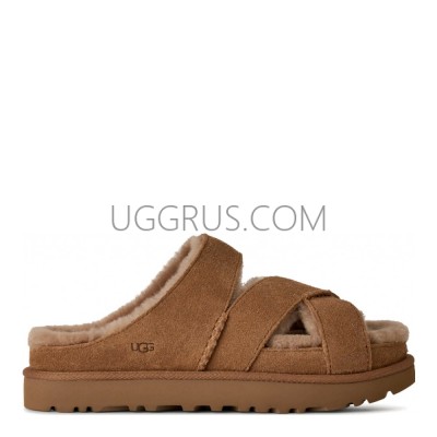 Greenport Strap Slide Chestnut