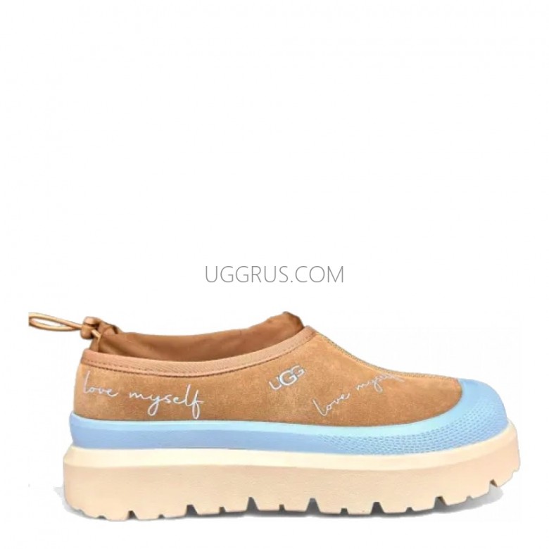 UGG Mens Tasman Hybrid Love Myself Blue