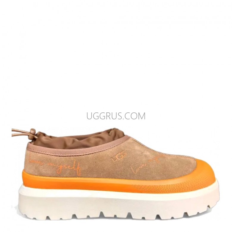 UGG Mens Tasman Hybrid Love Myself Orange