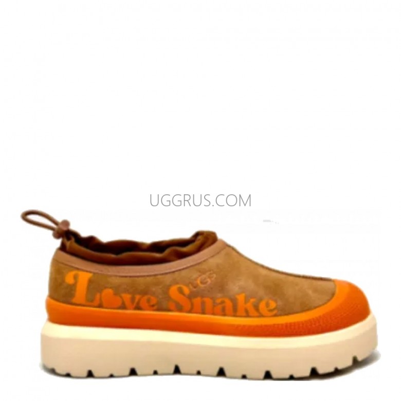UGG Tasman Hybrid Love Snake Orange