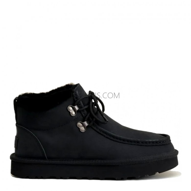 UGG Mens Ambush Woven Boot Black