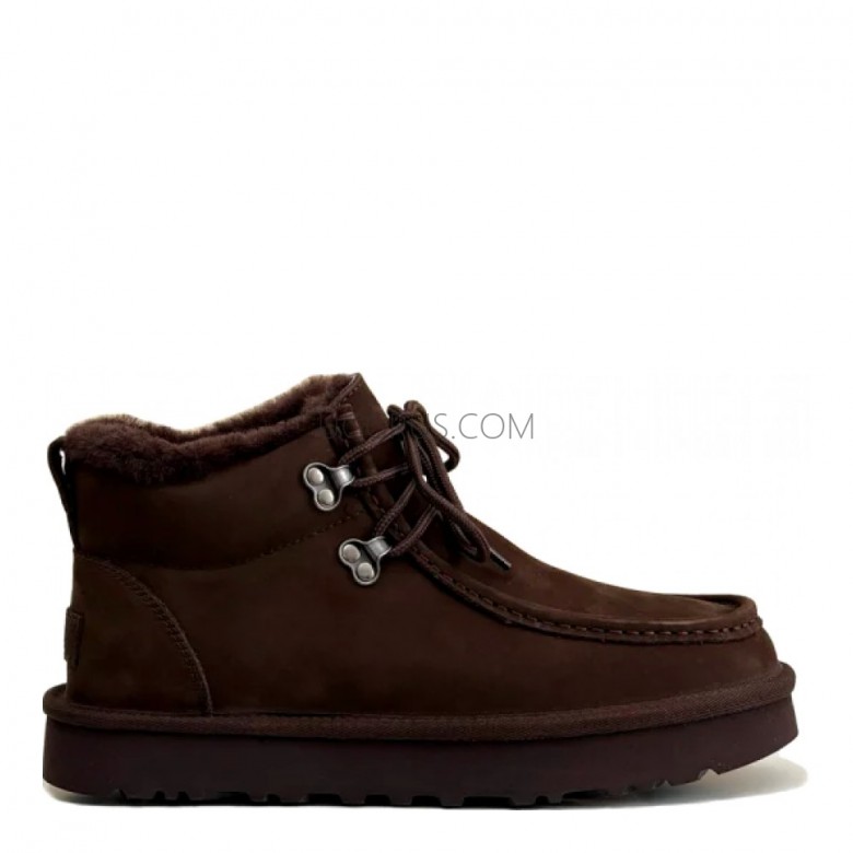 UGG Mens Ambush Woven Boot Chocolate