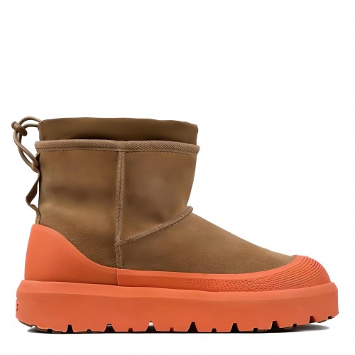 Mens Classic Mini Weather Hybrid Orange