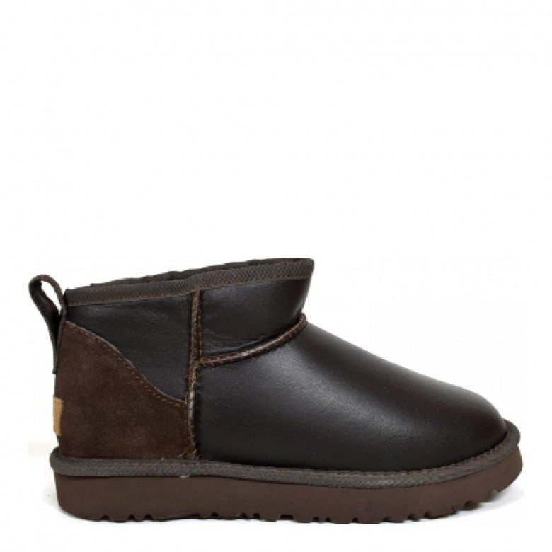 UGG Classic Ultra Mini Metallic Chocolate
