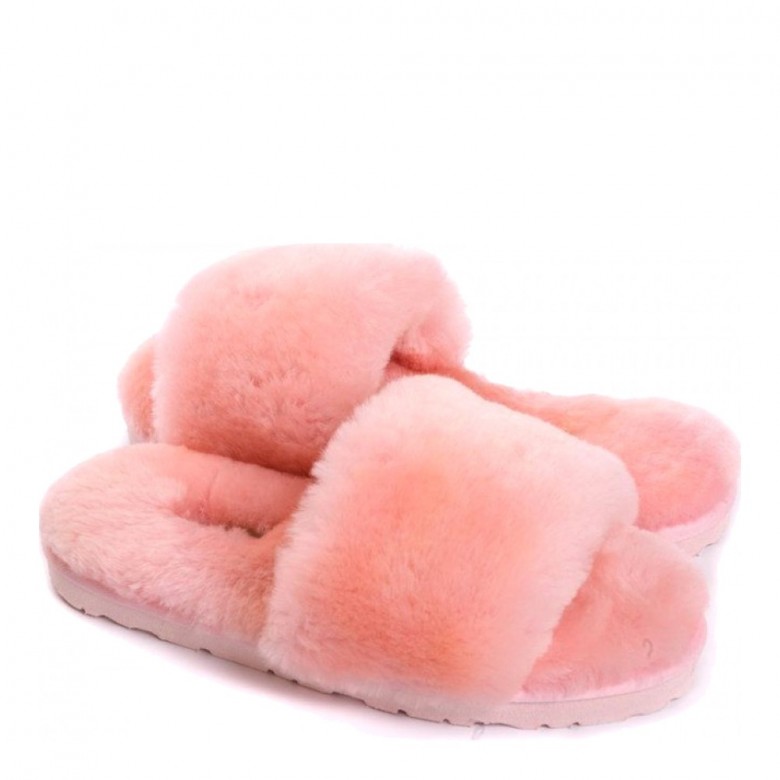 UGG Fluff Slide Slippers Pink