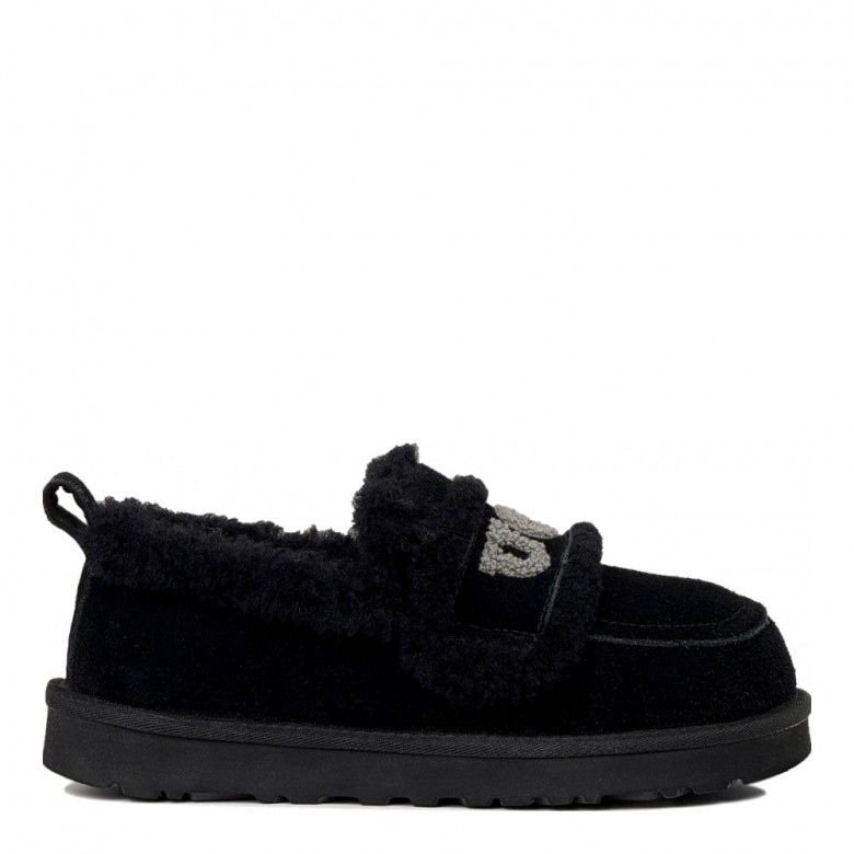 UGG Classic Fat Ding Slip On Black