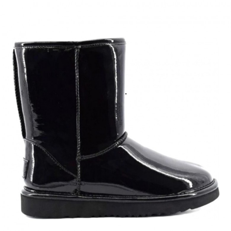 UGG Classic Short Patent Black