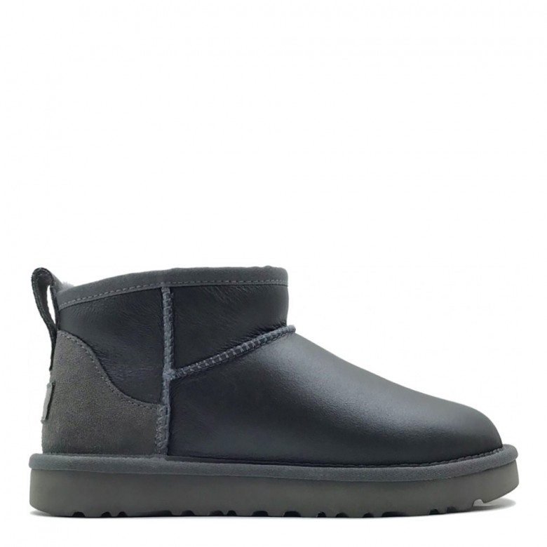 UGG Classic Ultra Mini Metallic Grey