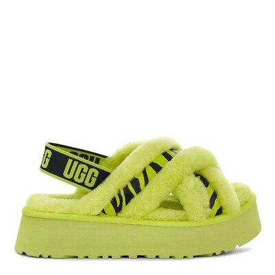Disco Cross Slide Animalia Key Lime