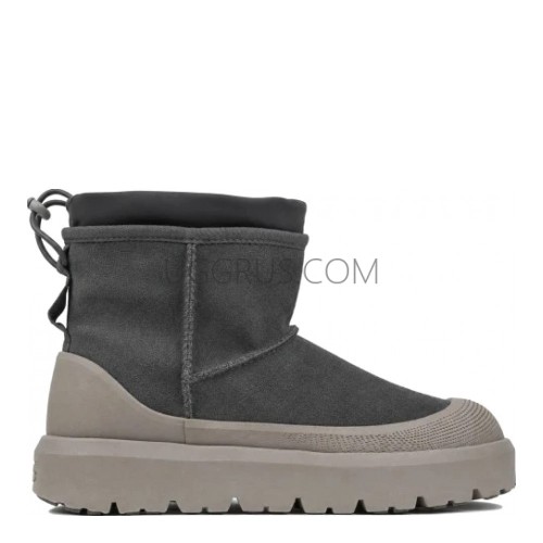Mens Classic Mini Weather Hybrid Grey Cobble