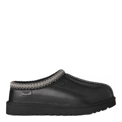Tasman Slipper Leather Regen Black