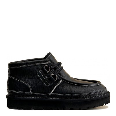Mens Hayden Moc Chukka Leather Black