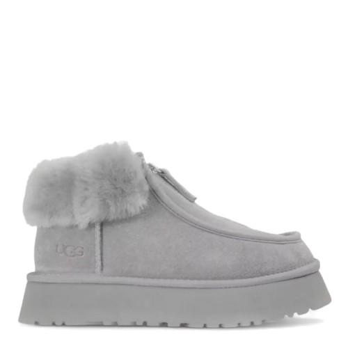 Funkette Platform Boots Grey Violet