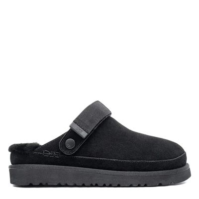 Goldenstar Clog Platform Black