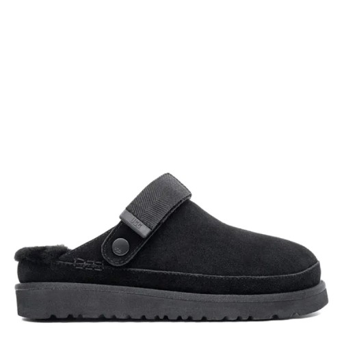 Goldenstar Clog Platform Black