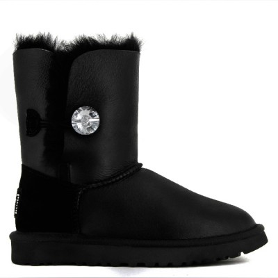 Bailey Button Bling Metallic Black