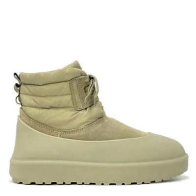 Classic Mini Lace-up Sand Olive