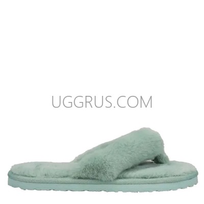 Fluff Flip Flop Lake Blue