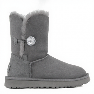 Bailey Button Bling Grey