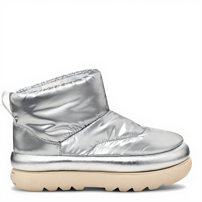 Classic Maxi Metallic Silver Mini