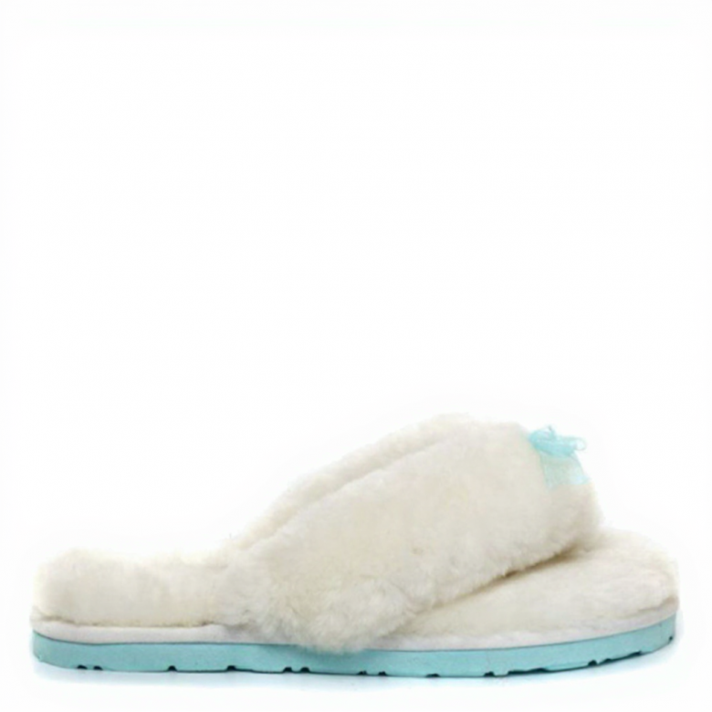 UGG Fluf Fflip Flop White