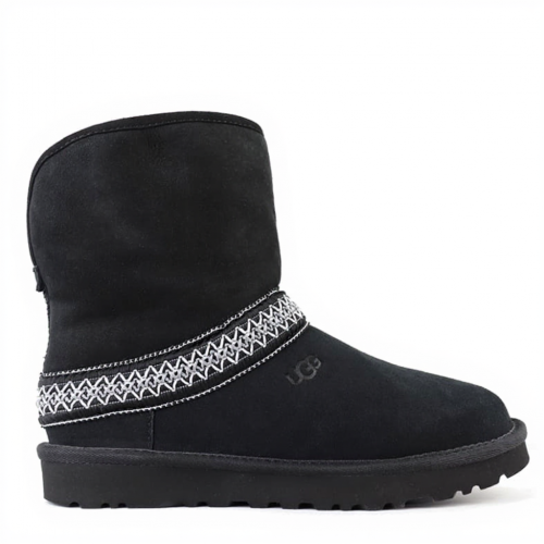 Classic Short Crescent Black