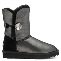 Bailey Button Bling Glitter Black